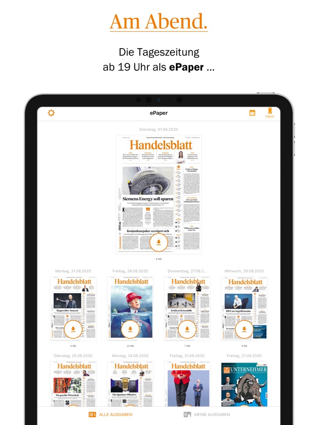 Handelsblatt Nachrichten On The App Store