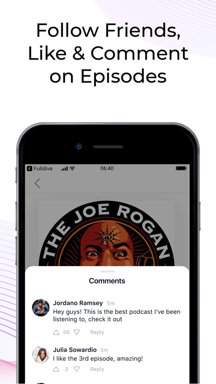 Divecast: Social Podcast App screenshot-3