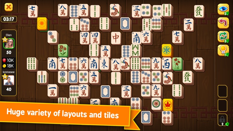 Mahjong Duels® Majong Board Go