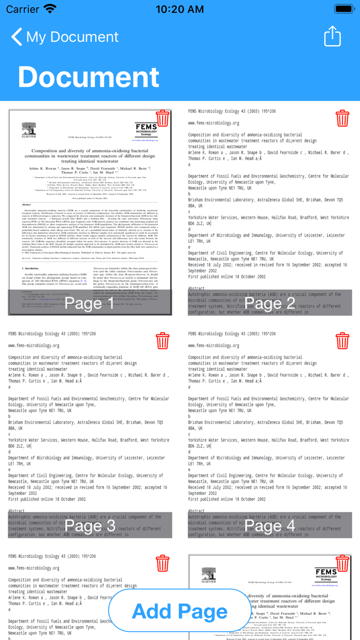 Scanner - PDF Document Scan