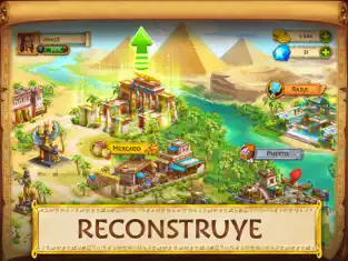 Screenshot 2 Jewels of Egypt: ¡combina 3! iphone