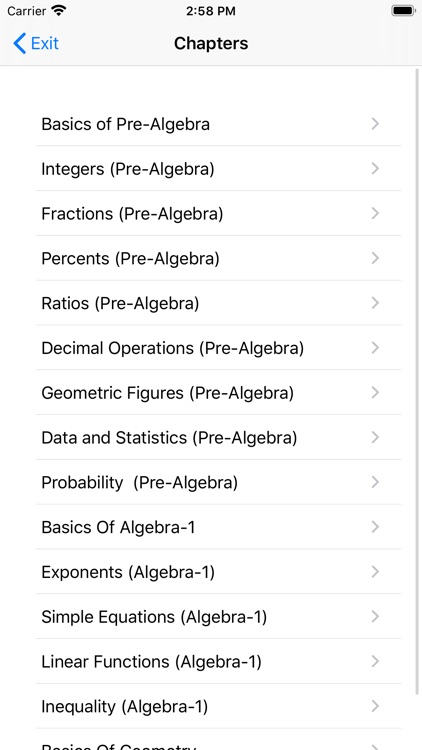 Math for 7th Grade