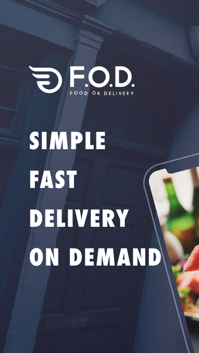 How to cancel & delete FOD - Food On Delivery from iphone & ipad 1