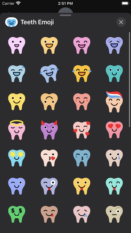 Teeth Emoji screenshot-6