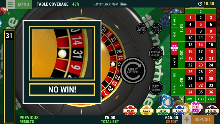 Roulette by mFortune screenshot-3