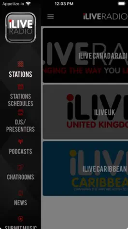 Game screenshot iLive Radio Network apk