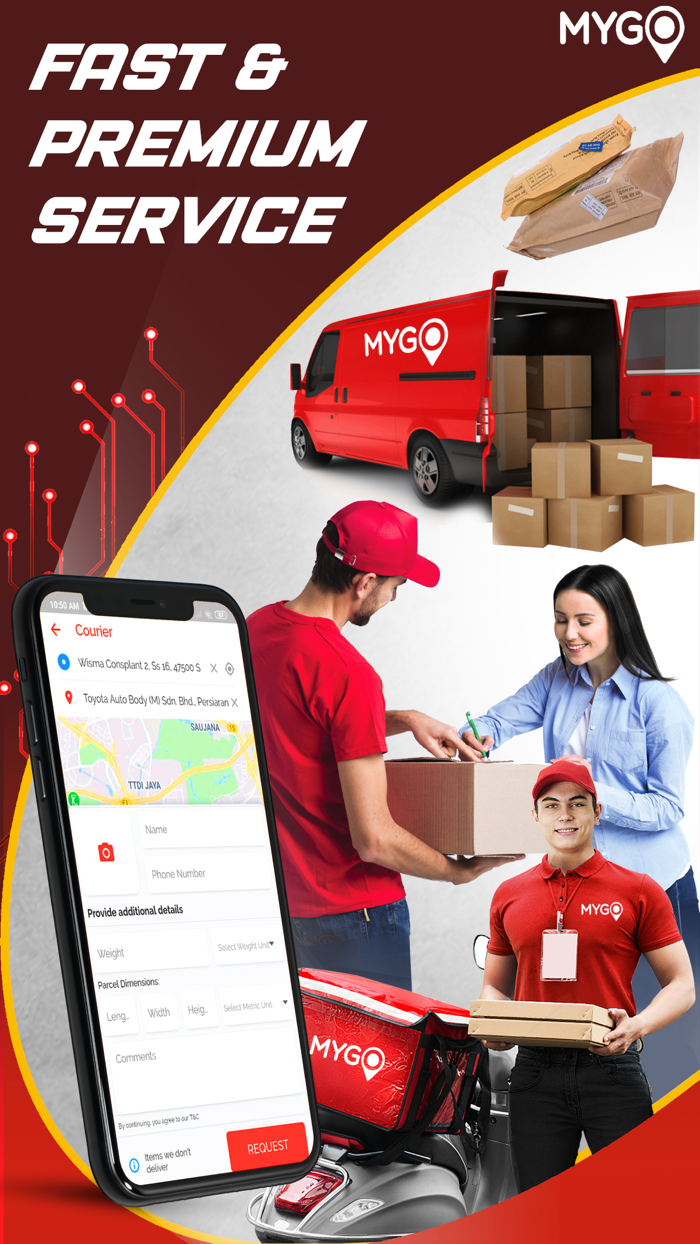MYGO E-Hailing,Dispatch
