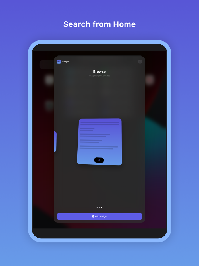 incognit private browser