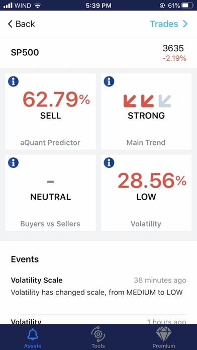 How to cancel & delete a-Quant : trading signals from iphone & ipad 4