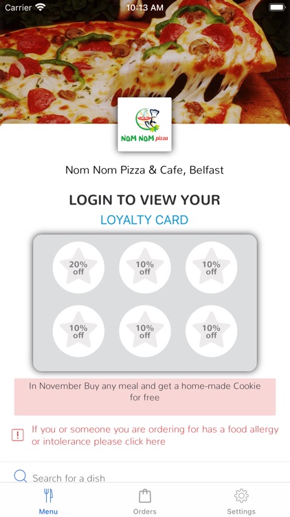 Nom Nom Pizza & Cafe, Belfast