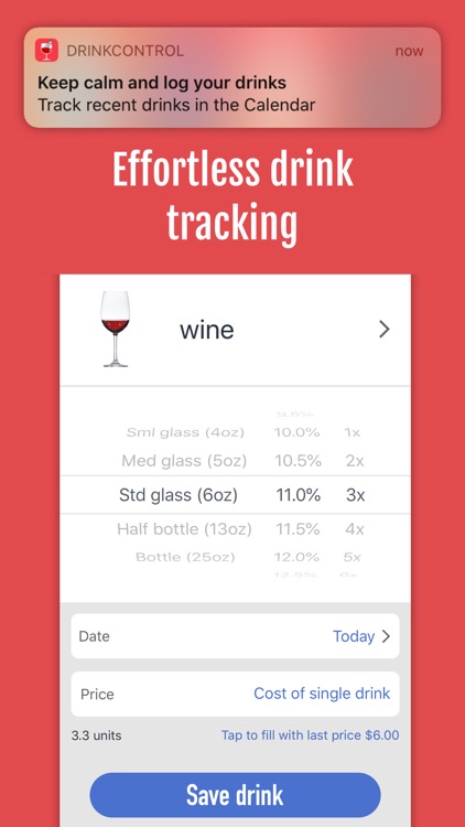 DrinkControl: Alcohol Tracker screenshot-3