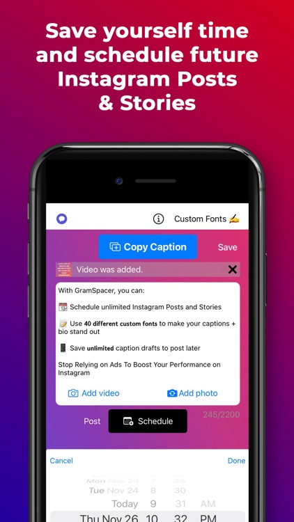 GramSpacer for Instagram screenshot-4