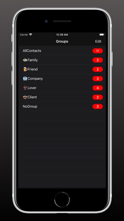 Contacts Grouping Lite