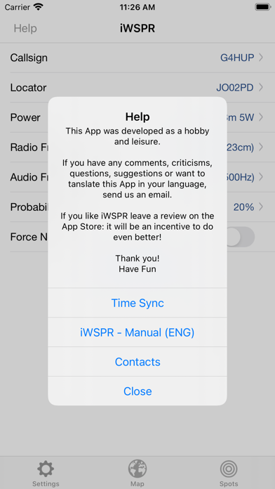 How to cancel & delete iWSPR TX - QRP Hamradio from iphone & ipad 4