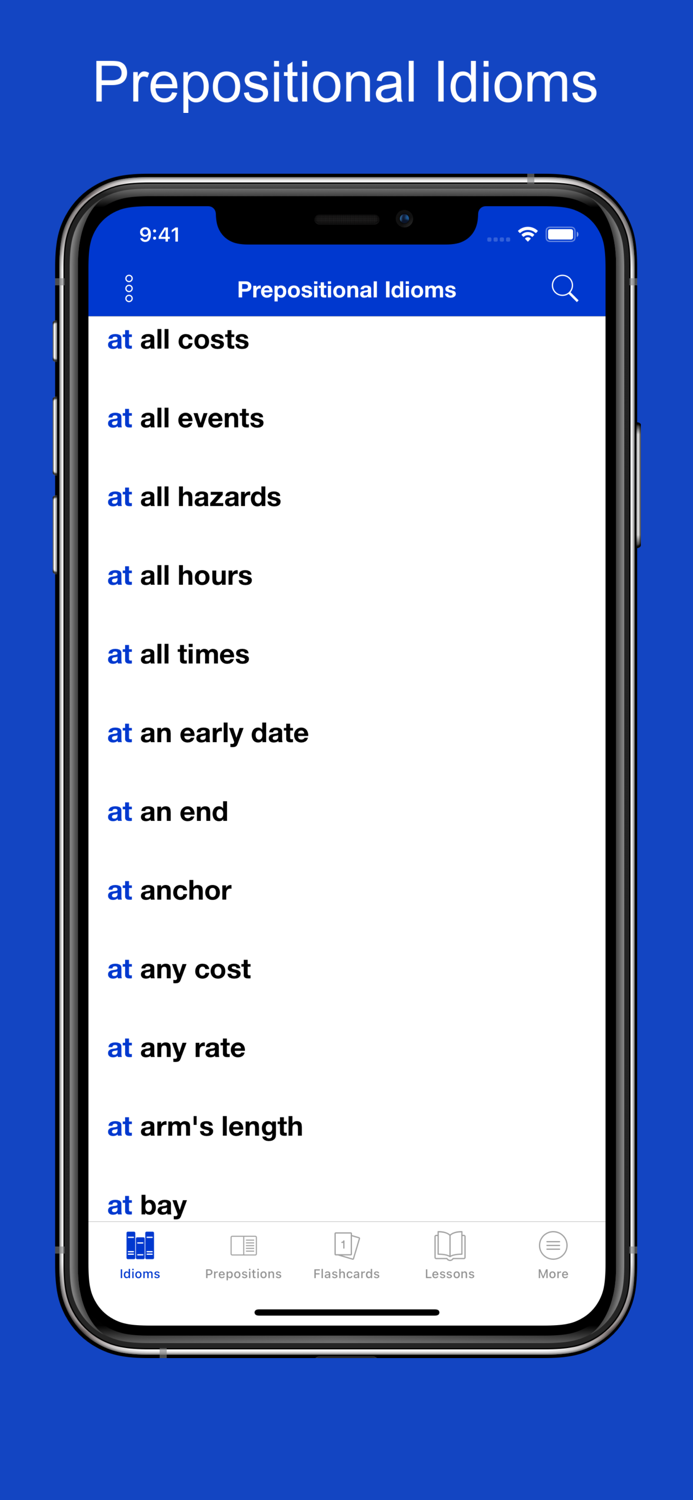English Prepositional Idioms