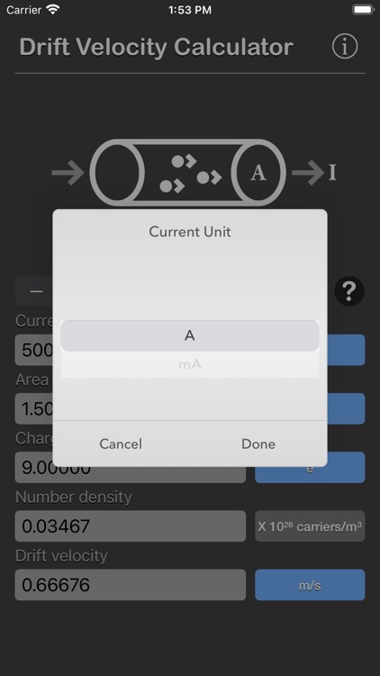 Drift Velocity Calculator screenshot-8