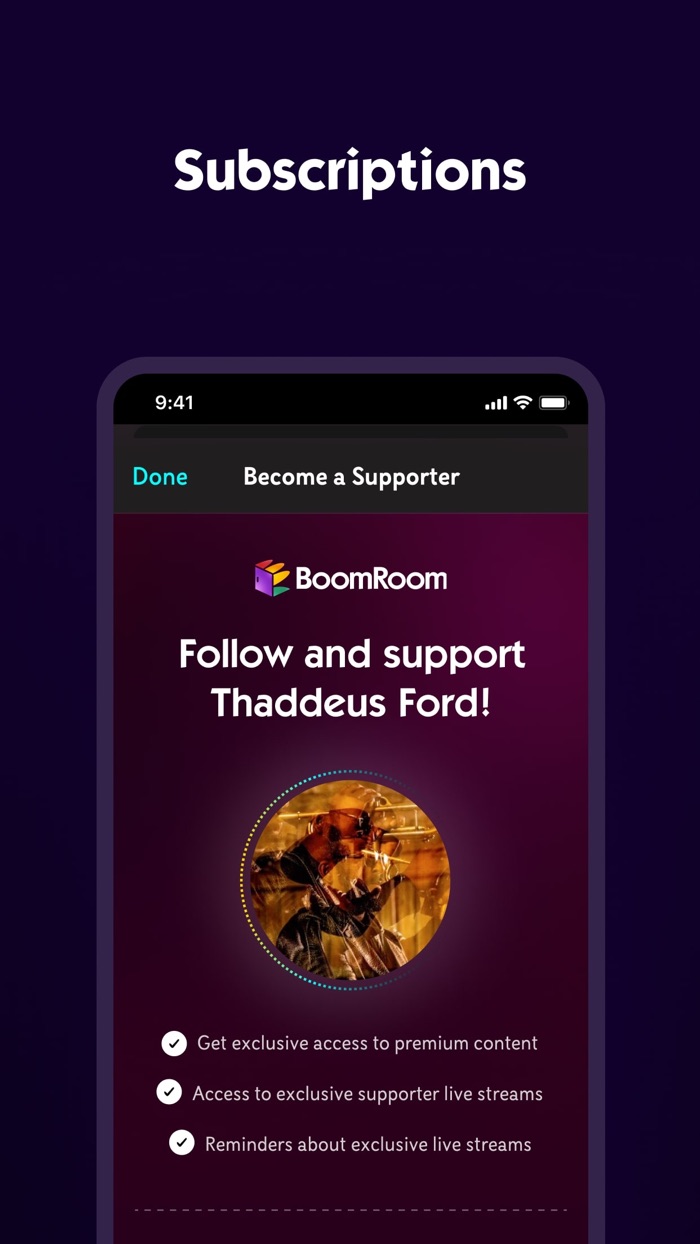 BoomRoom - Live, Visual, Radio