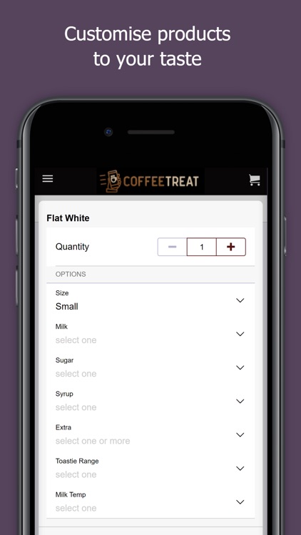 Coffeetreat Online Ordering