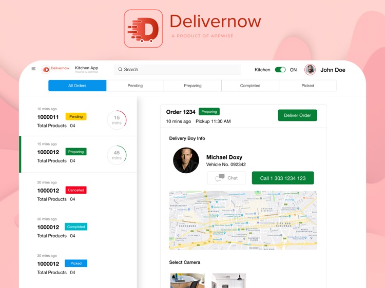 DeliverNow Kitchen