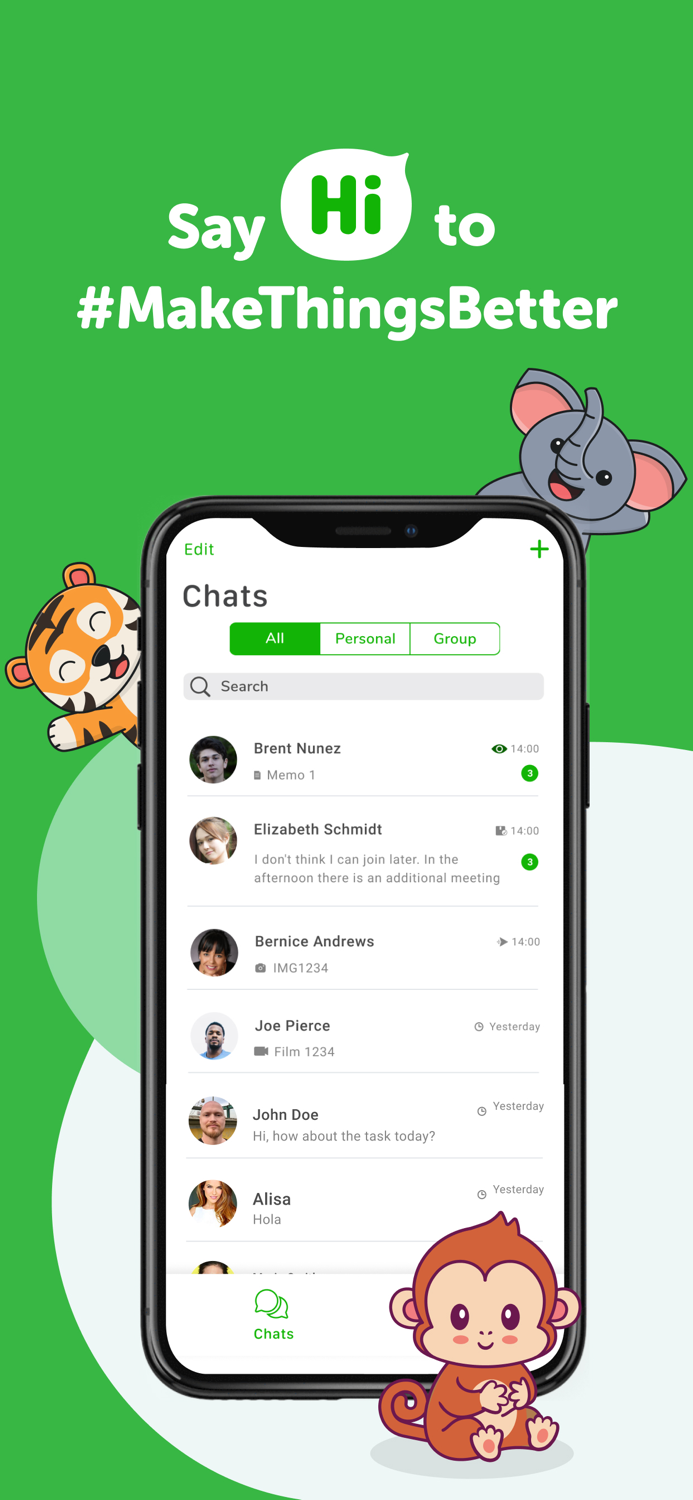 Hi App Super-Messaging App