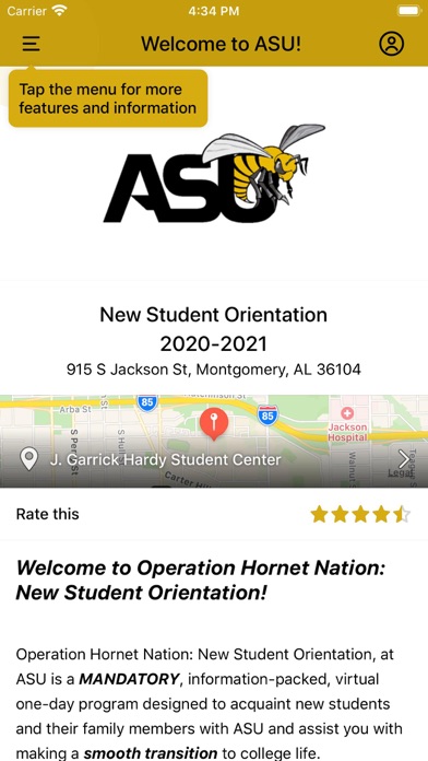 Alabama State University screenshot 2