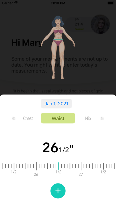 Weight & Body Tracker screenshot 3