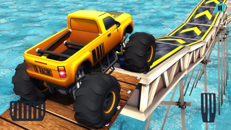 New Monster Truck Stunts Race