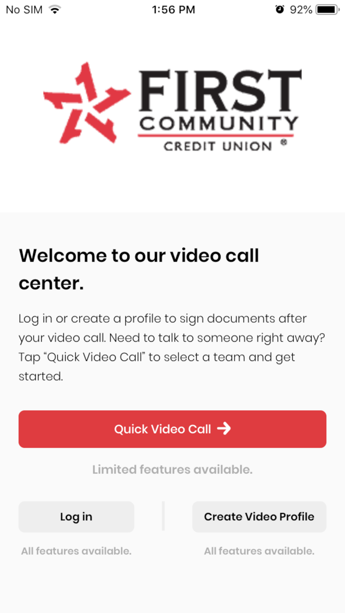 FCCU Video Chat