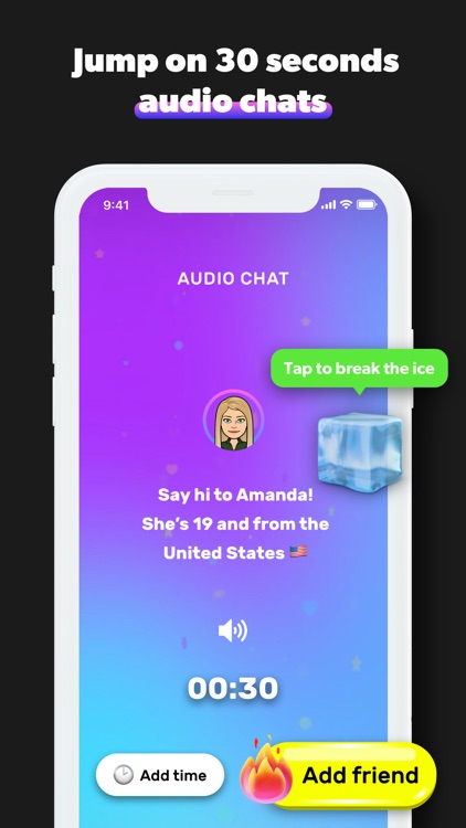 Hush: new Snapchat friends