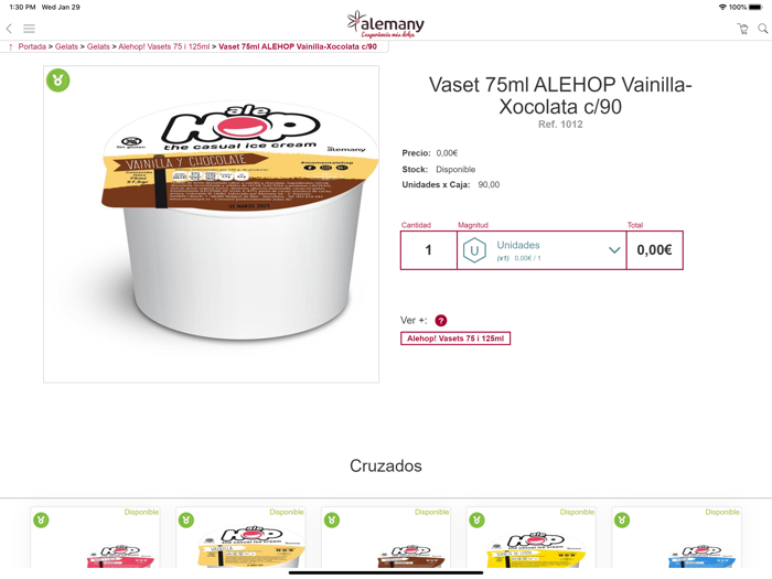 Alemany, Experiencia B2B