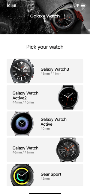 ?Samsung Galaxy Watch (Gear S) Screenshot
