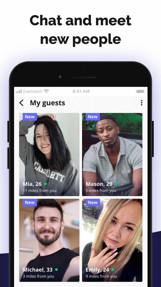 Online Dating App - Evermatch App for iPhone - Free Download Online ...