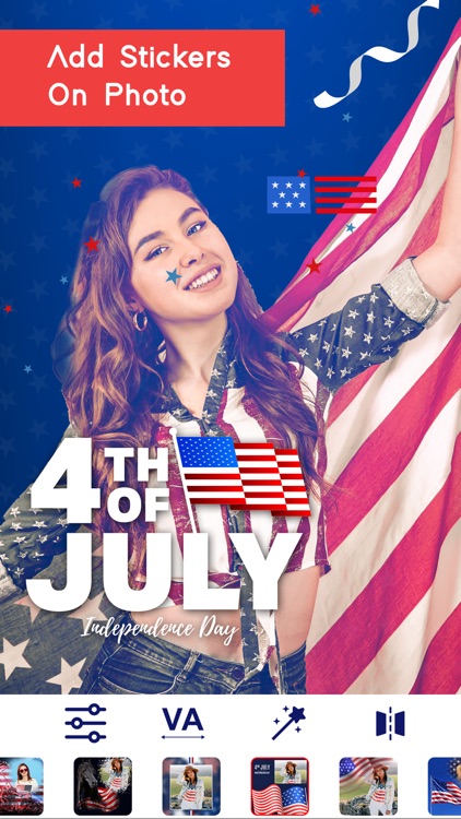 4th of July Photo Frames
