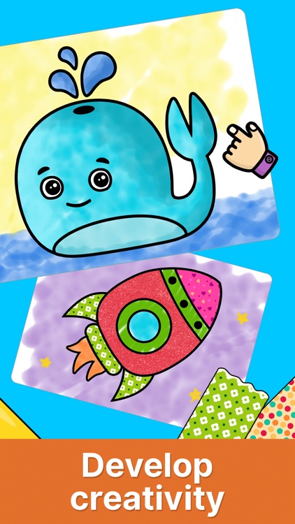 Baby coloring book for kids 2+ screenshot-3