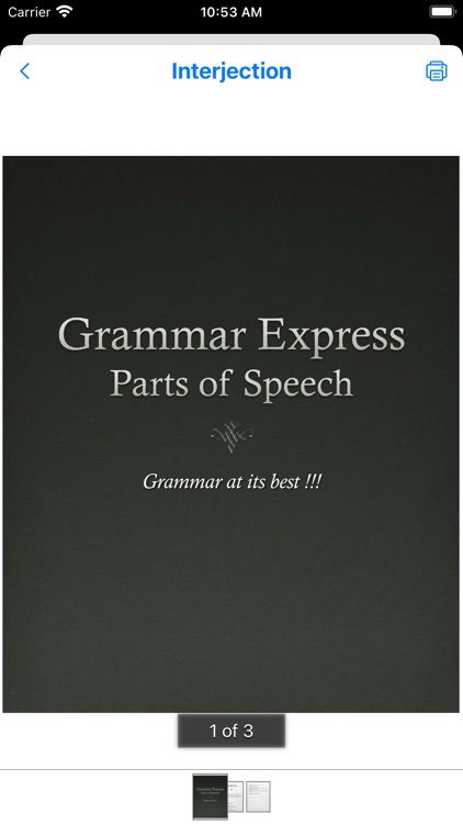 GrammarExpress Parts of Speech screenshot-2