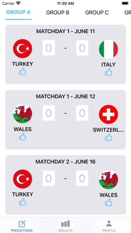 Euro 2020 Predictor