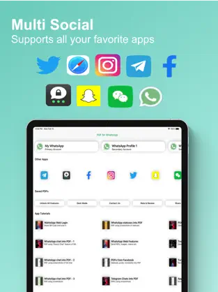 Imágen 1 Multi Space: PDF for Whats App iphone