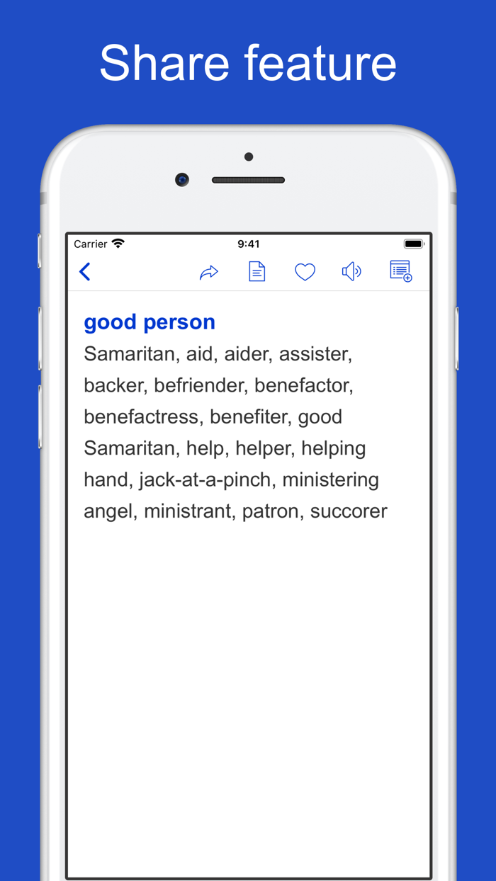 Moby Thesaurus - extended