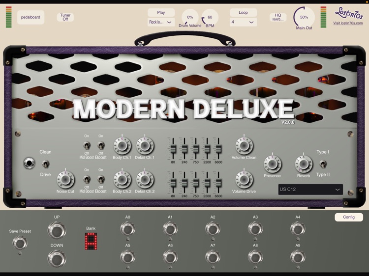Modern Deluxe guitar amp
