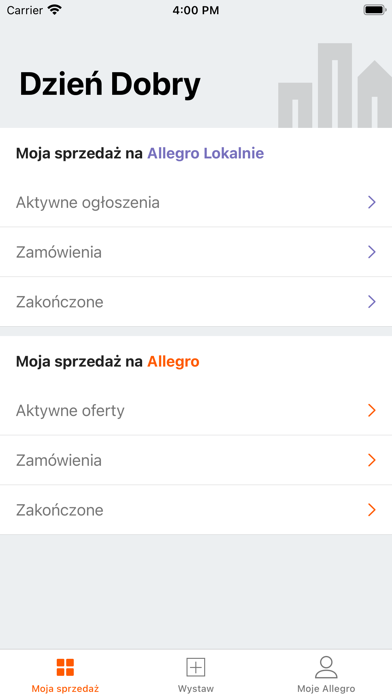 How to cancel & delete Allegro Sprzedaż from iphone & ipad 1