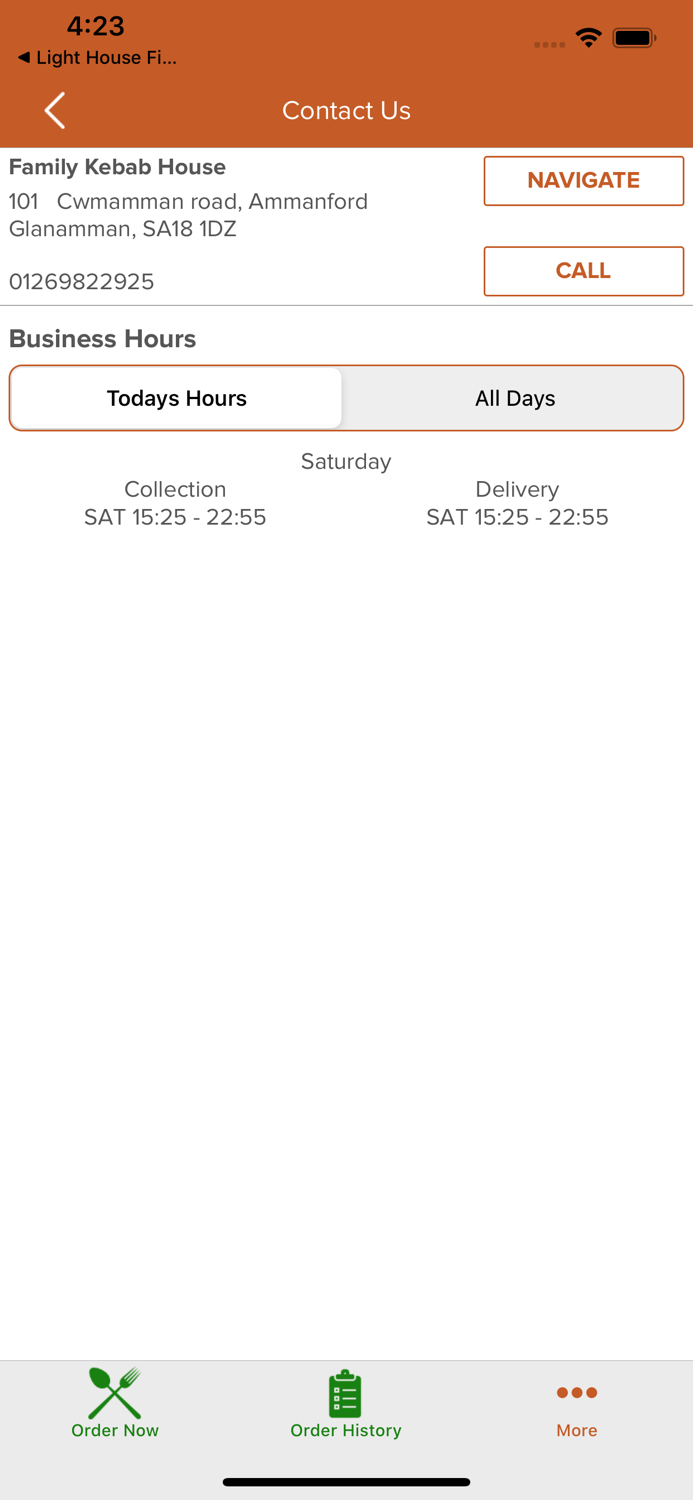 Family Kebab House Ammanford