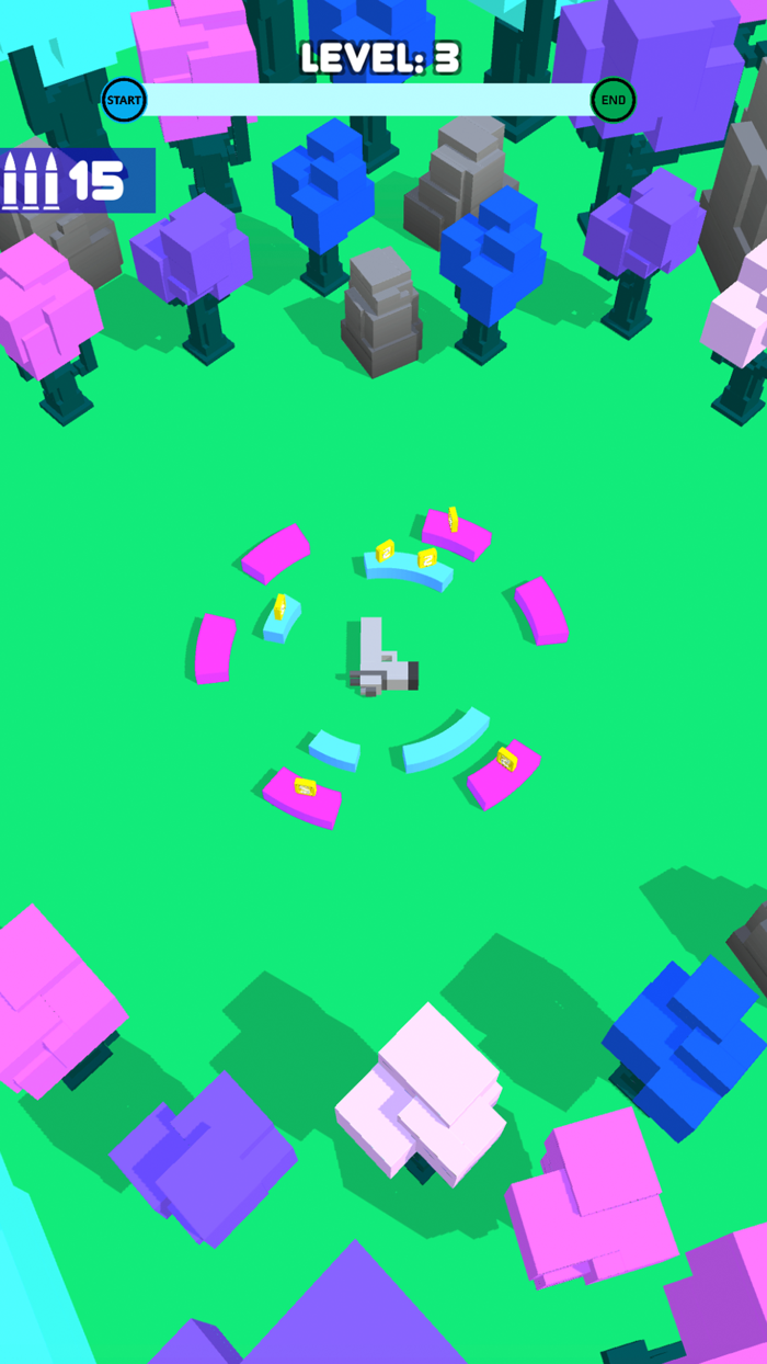 Spin Shooter Turning Gun