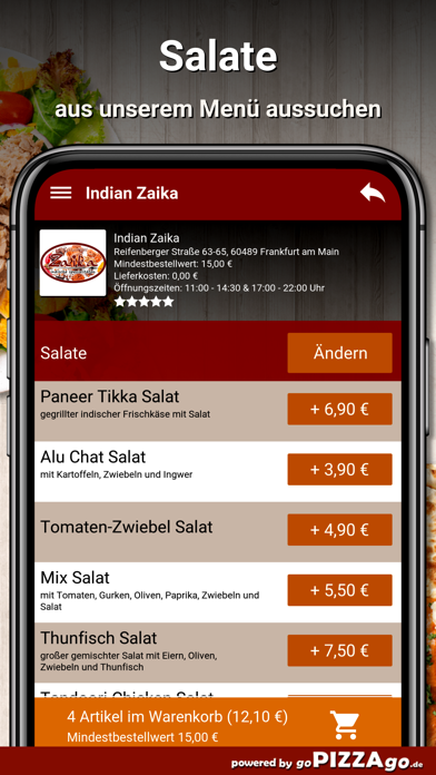 Indian Zaika Frankfurt am Main screenshot 5