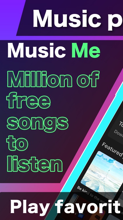 Music Me - Stream Music Player