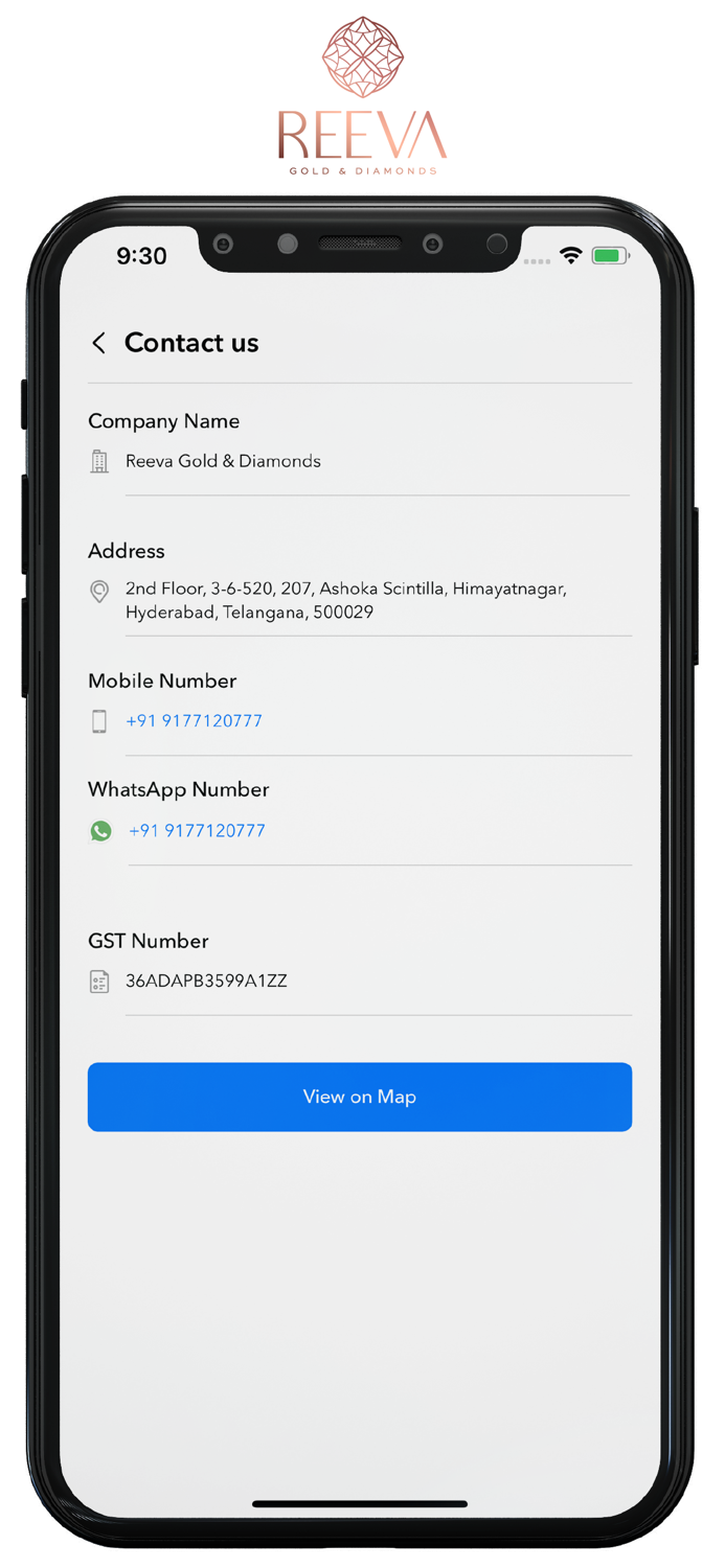 Reeva Gold  Diamonds