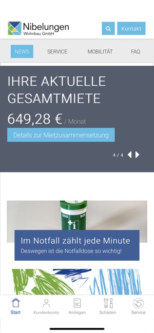 Nibelungen Service-App