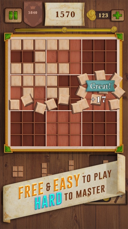 Cubedoku: Wood Block Puzzle screenshot-3