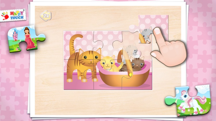 GIRLS-GAMES PUZZLE Happytouch®