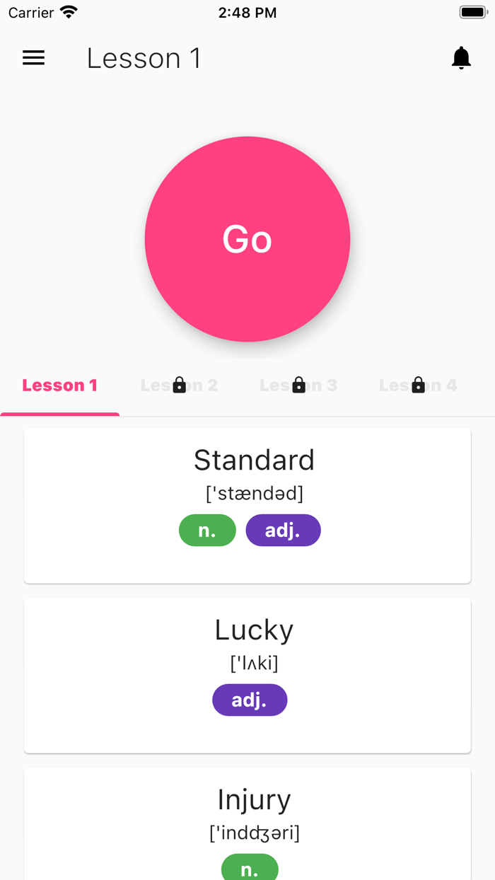 Voca3000 - Học từ vựng