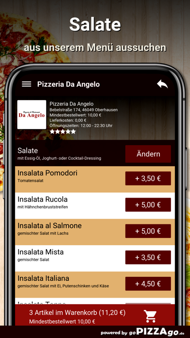 Pizzeria Da Angelo Oberhausen screenshot 5